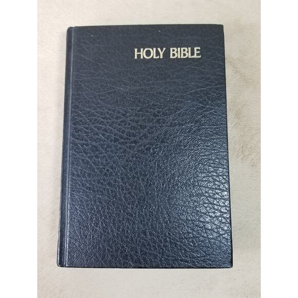 Holy Bible King James Version 1973 Old And New Testaments Printed USA - Black - Picture 1 of 12